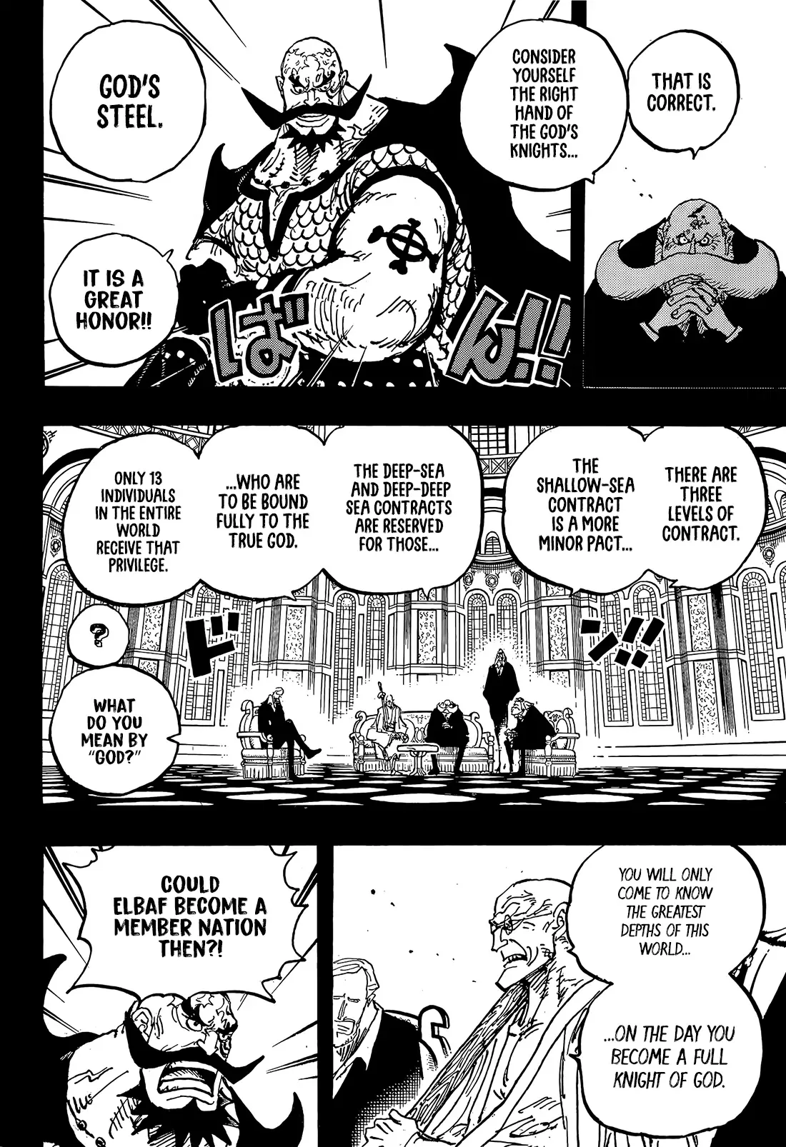 One Piece Chapter 1167 page 6