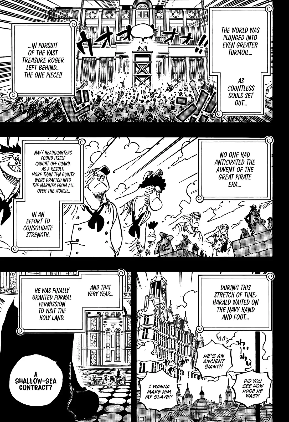 One Piece Chapter 1167 page 5