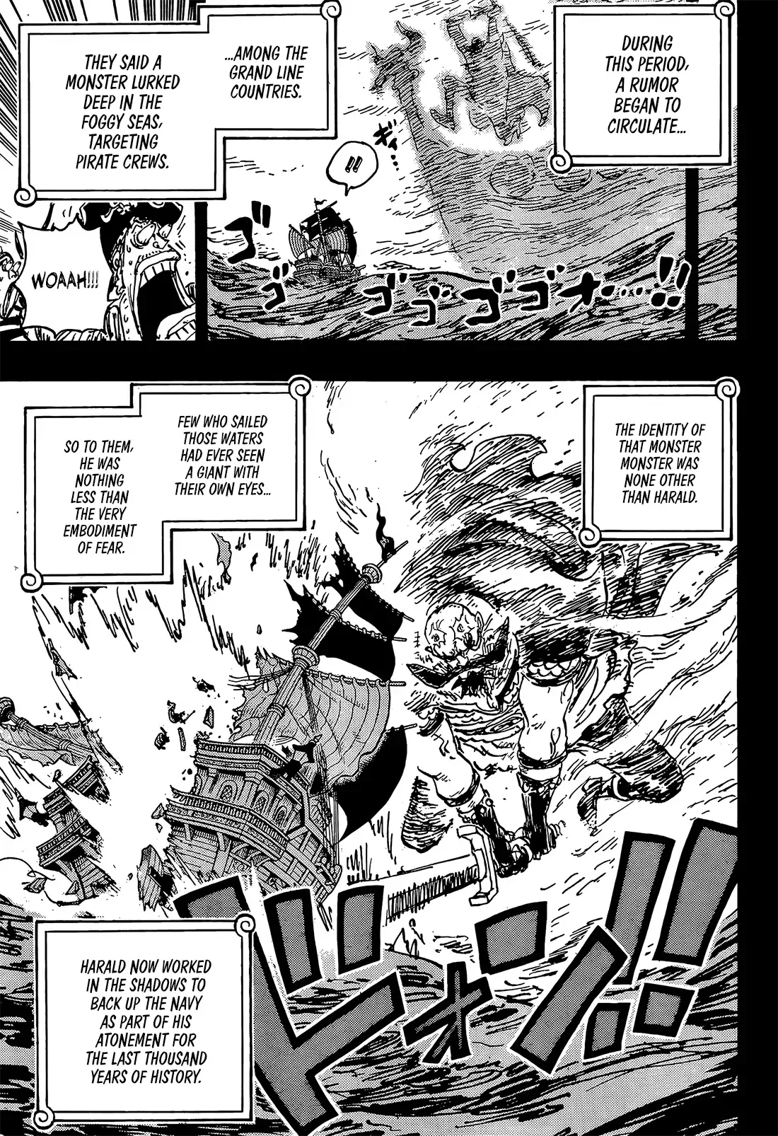 One Piece Chapter 1167 page 3