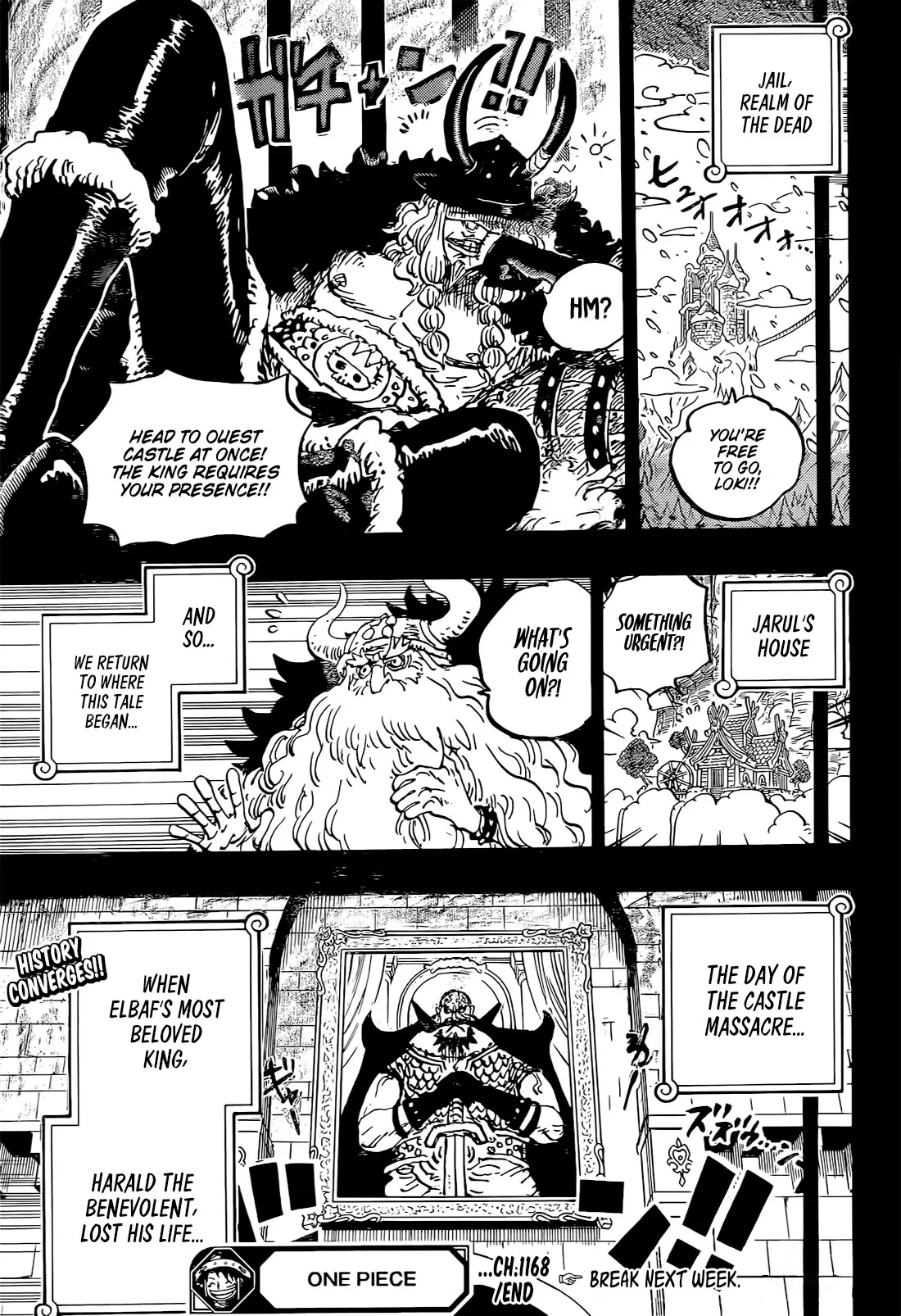 One Piece Chapter 1168 page 16