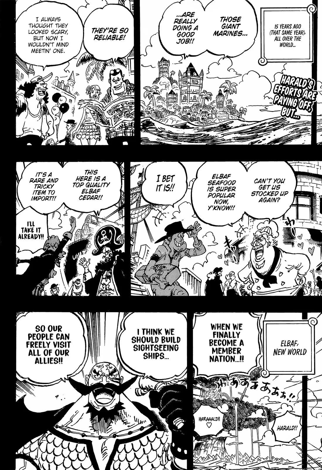 One Piece Chapter 1168 page 3