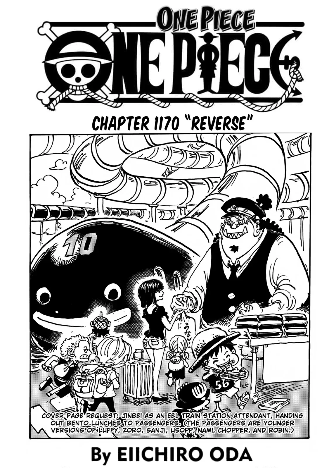 One Piece Chapter 1170 page 1