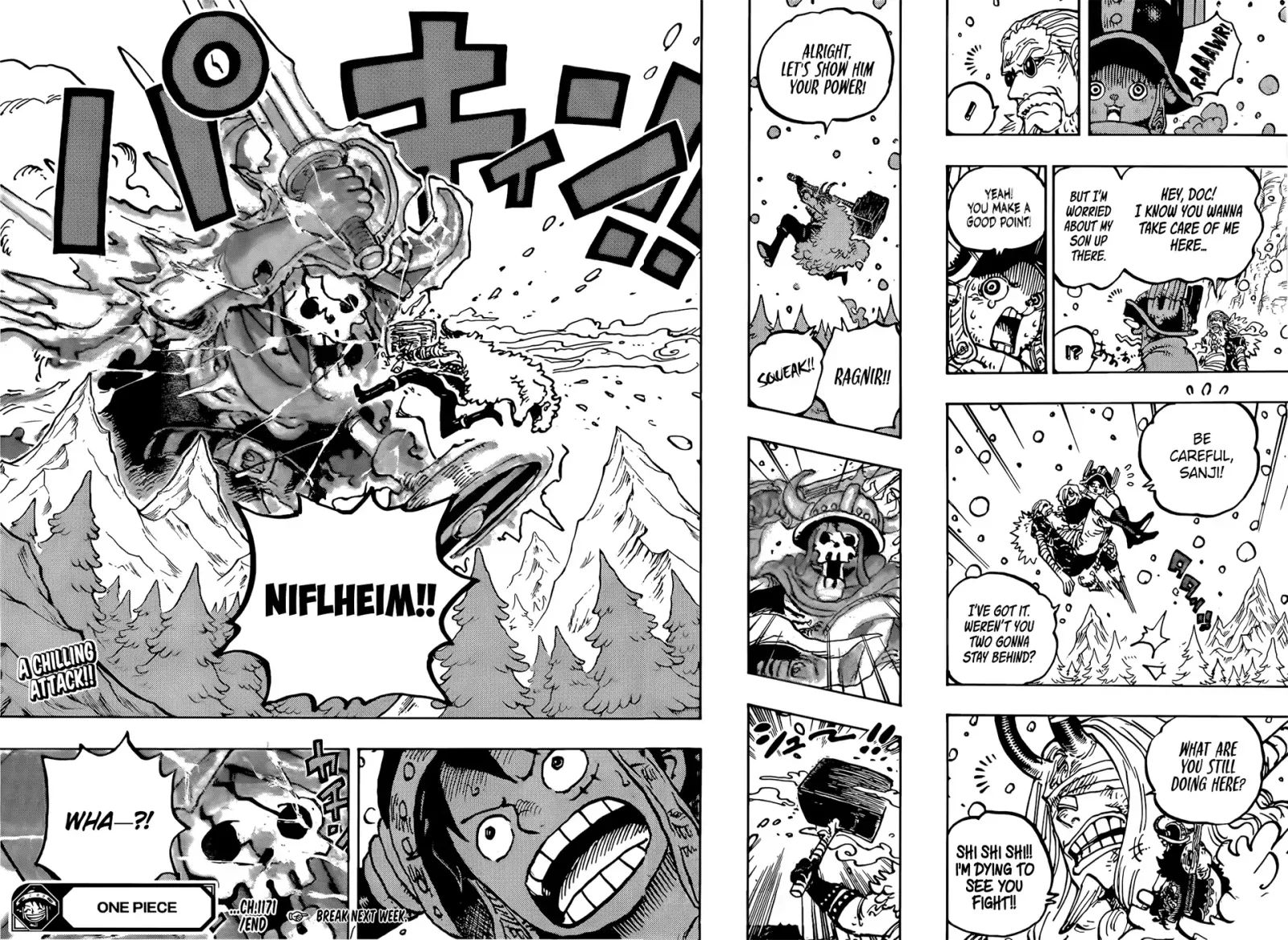 One Piece Chapter 1171 page 13