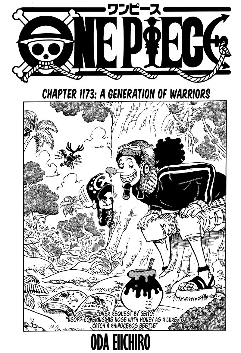 One Piece Chapter 1173 page 1