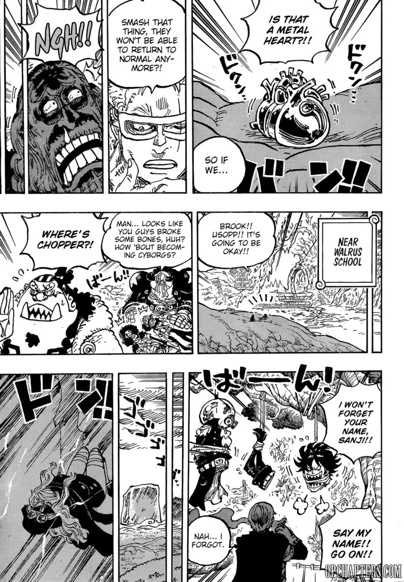 One Piece Chapter 1179 page 9