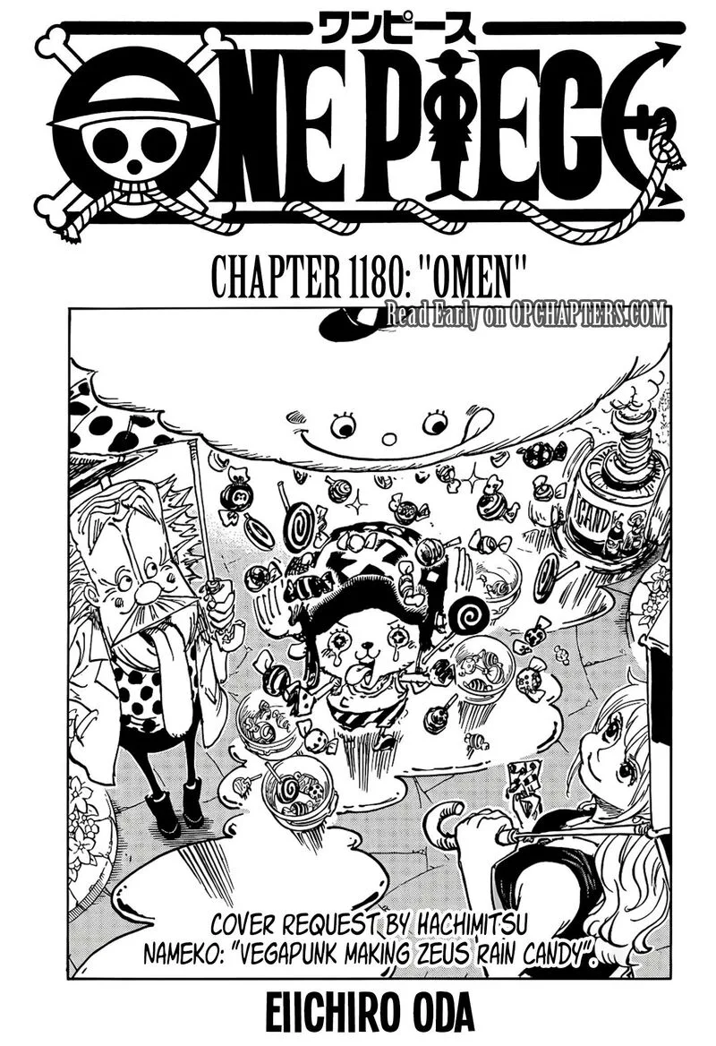 One Piece Chapter 1180 page 1