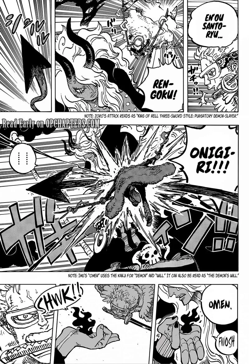 One Piece Chapter 1180 page 6