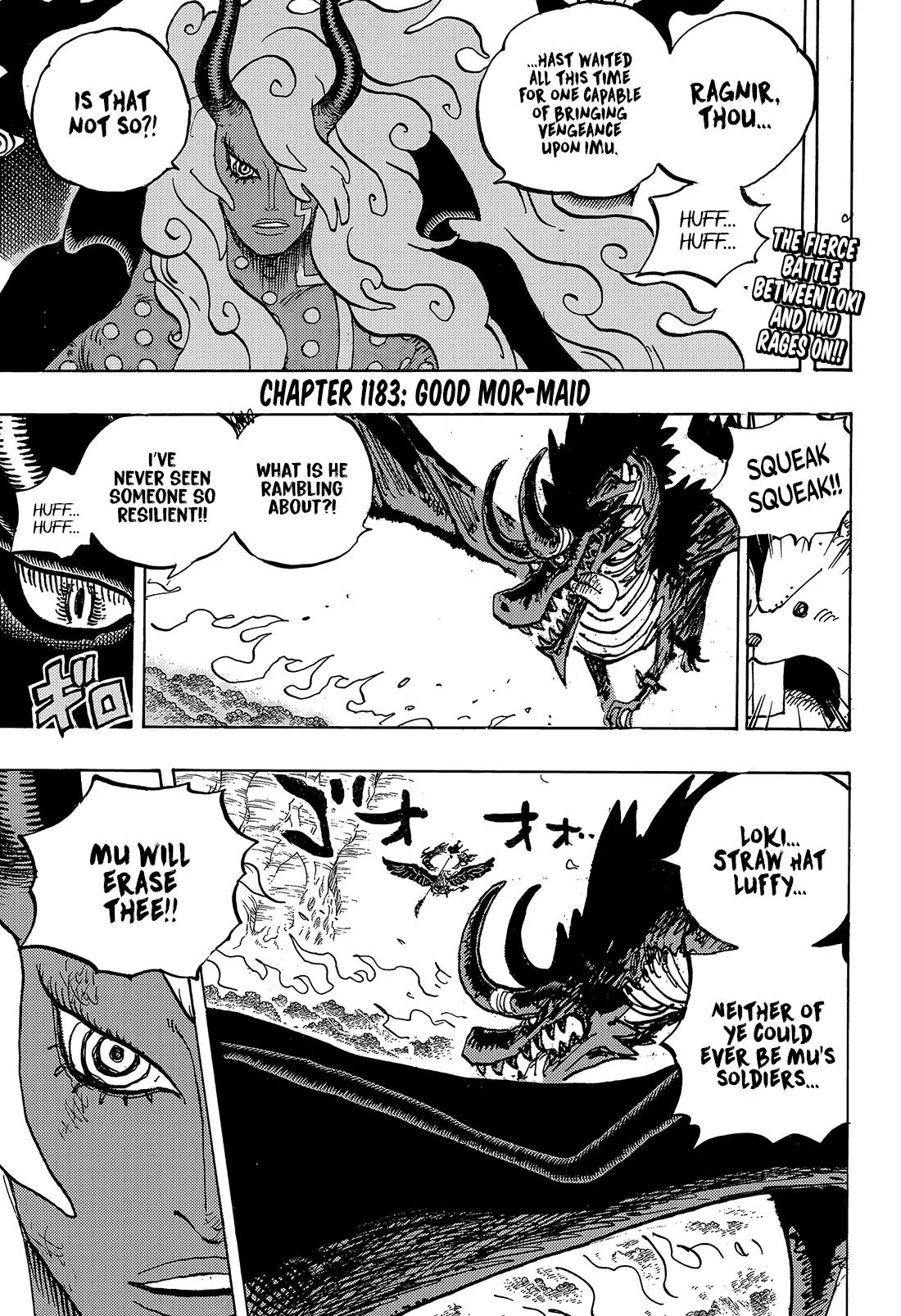 One Piece Chapter 1183 page 3