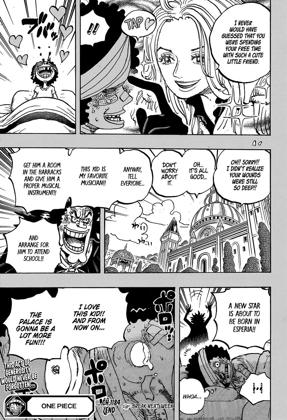 One Piece Chapter 1184 page 13