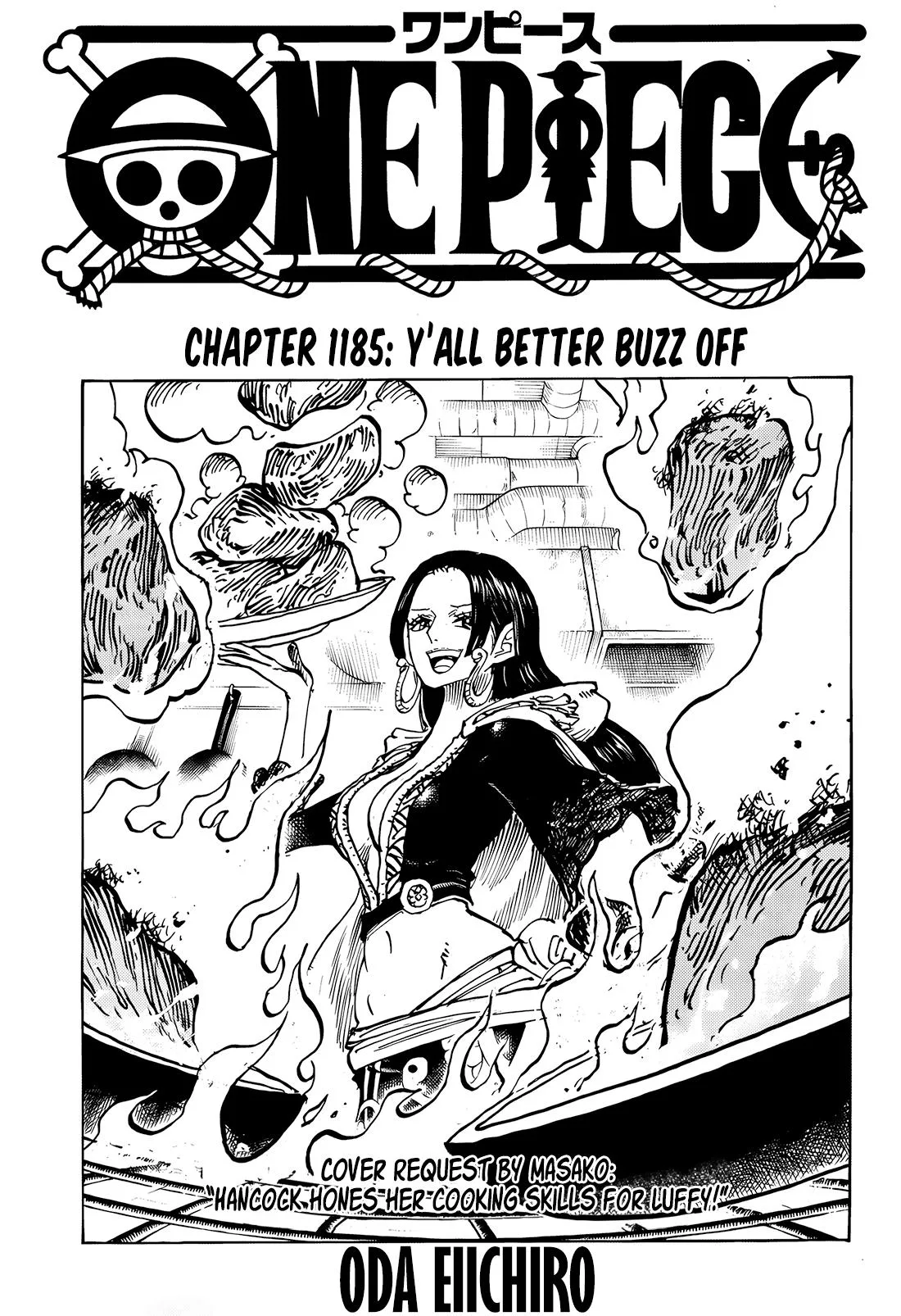 One Piece Chapter 1185 page 1