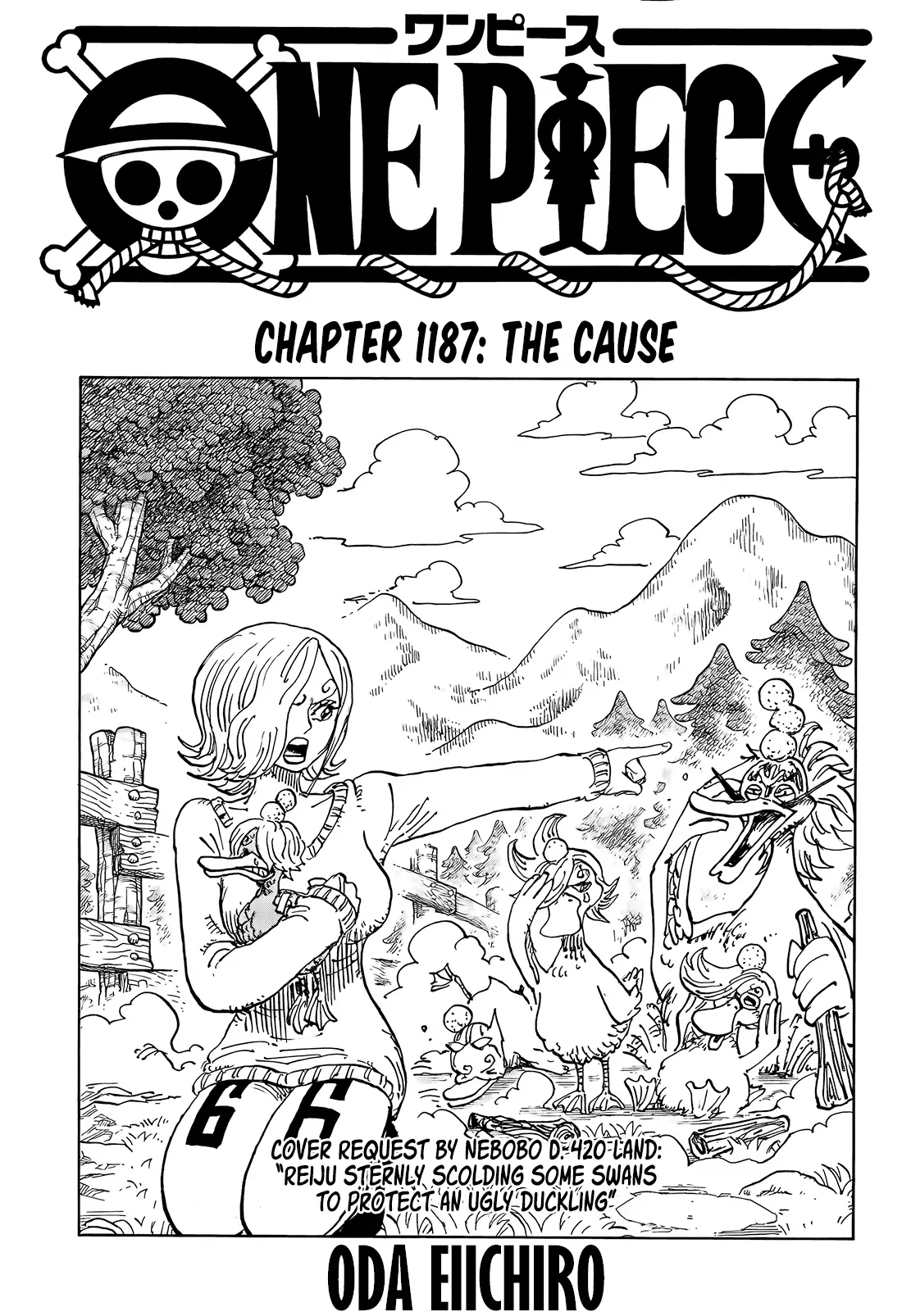 One Piece Chapter 1187 page 1
