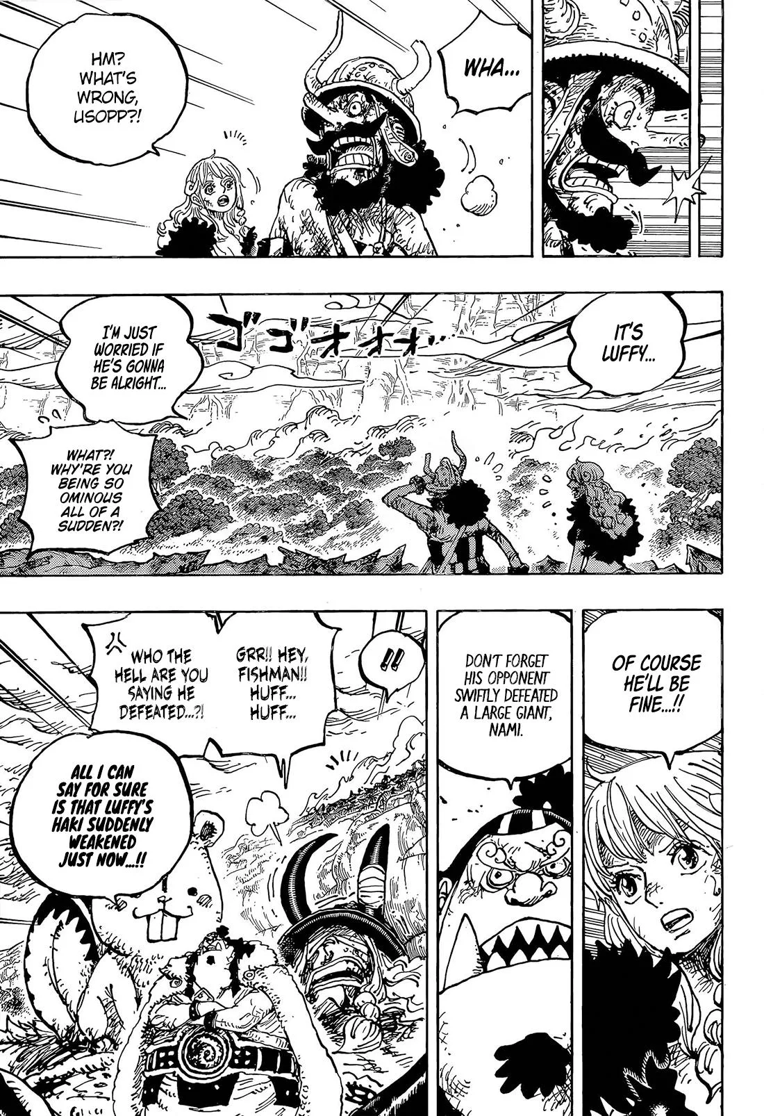 One Piece Chapter 1189 page 4