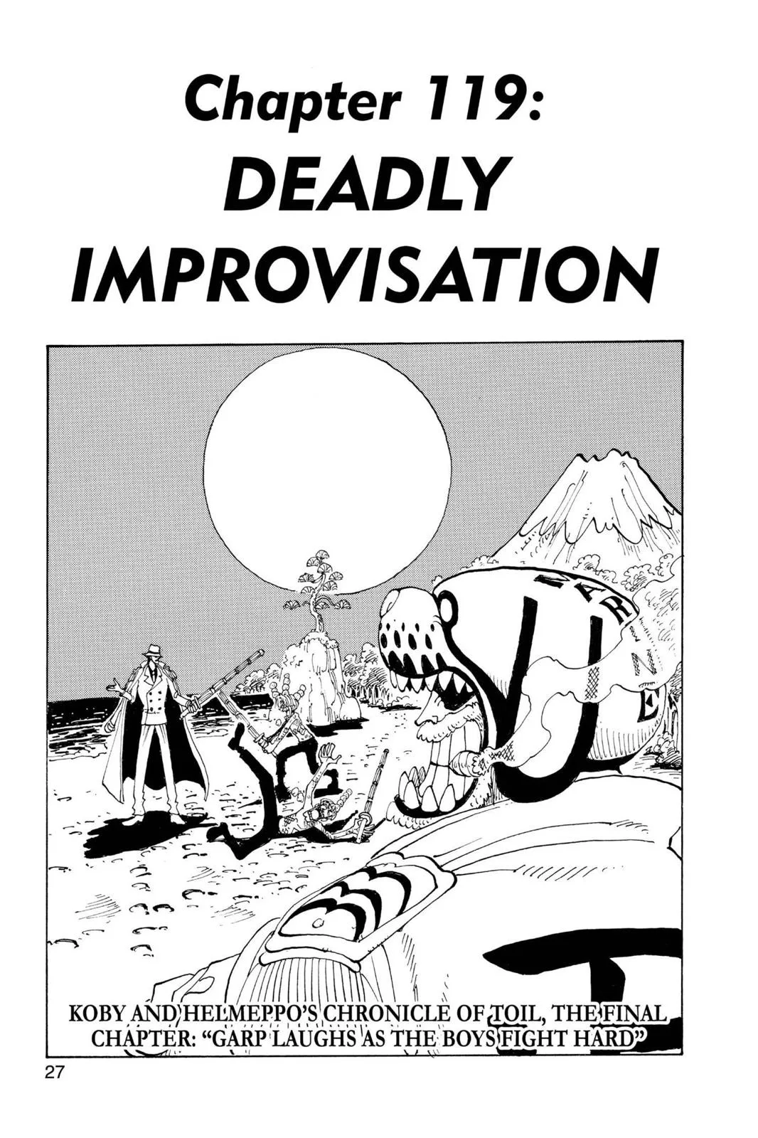One Piece Chapter 119 page 1