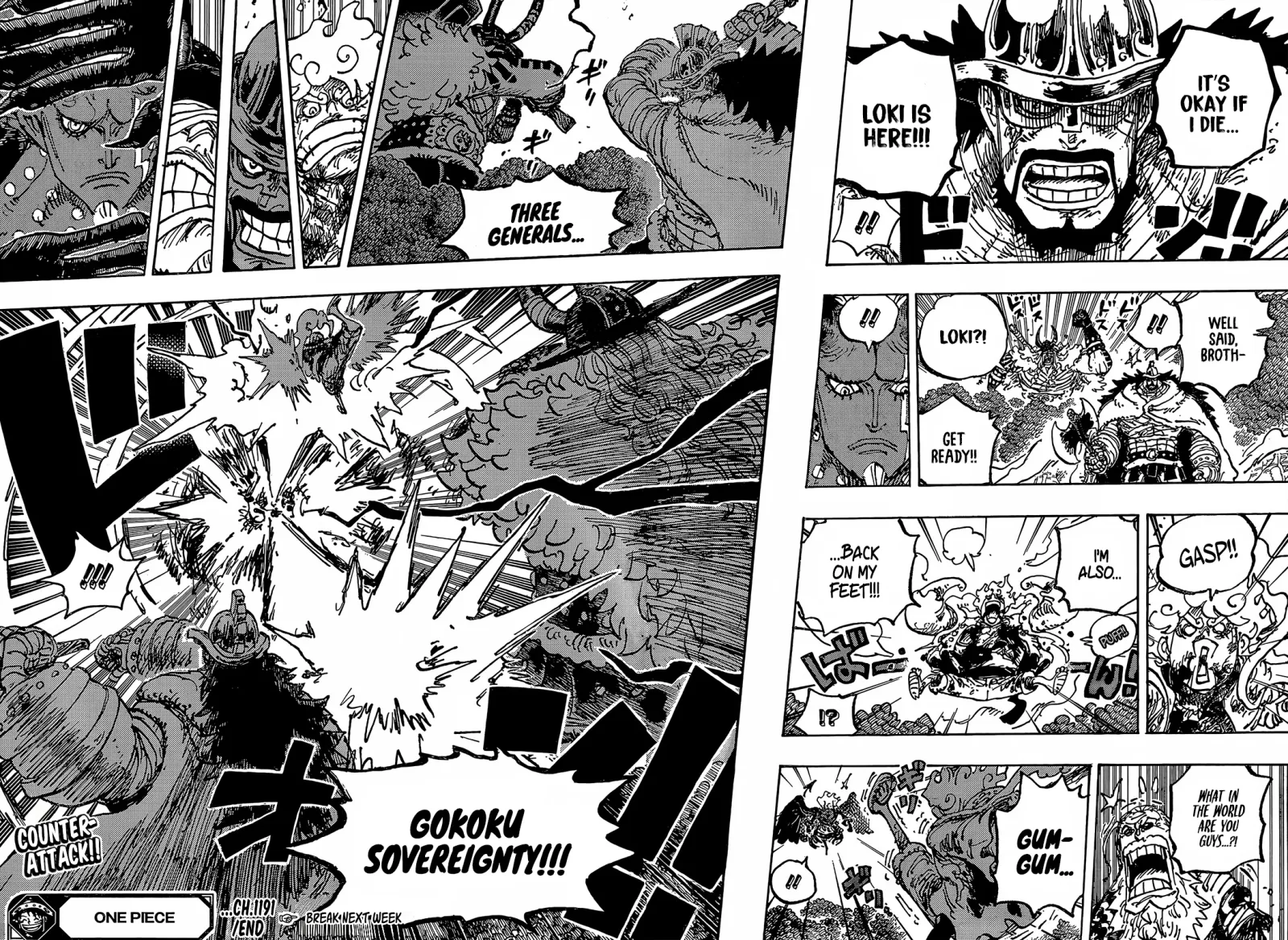 One Piece Chapter 1191 page 13