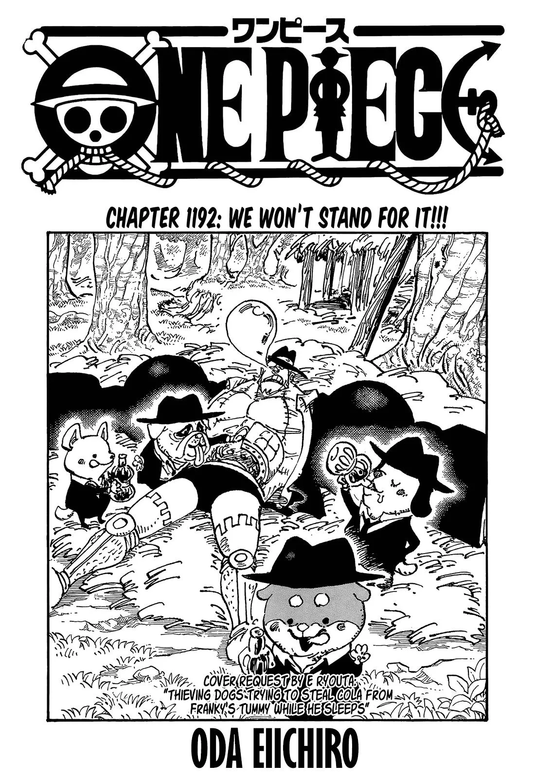 One Piece Chapter 1192 page 1
