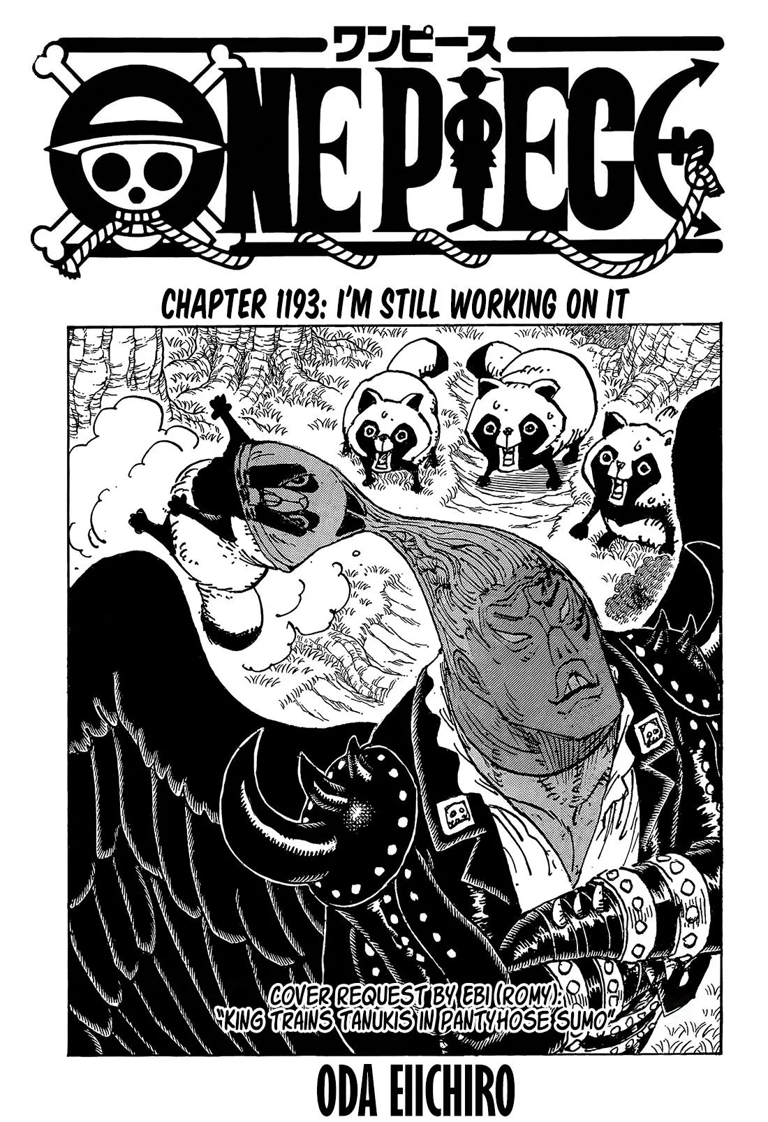 One Piece Chapter 1193 page 1