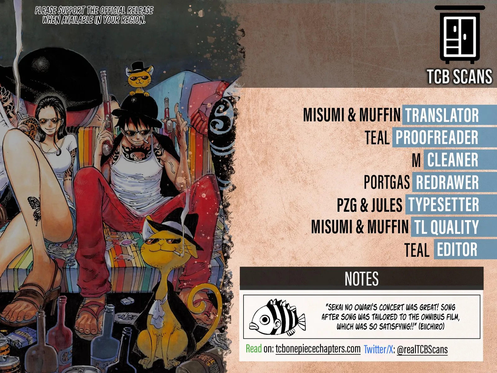 One Piece Chapter 1195 page 2