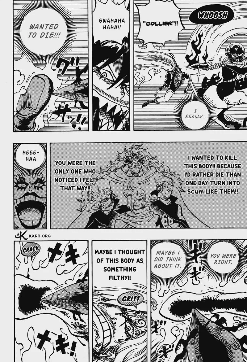 One Piece Chapter 1197 page 4
