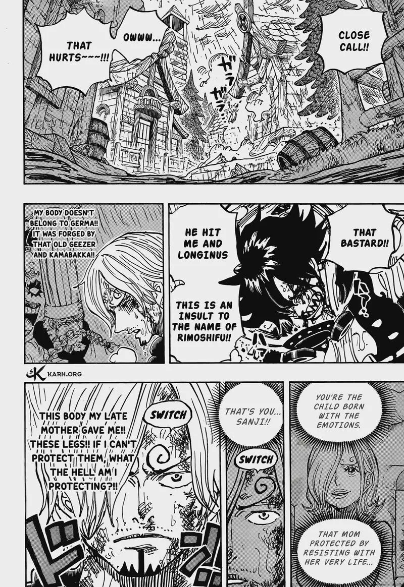 One Piece Chapter 1197 page 6