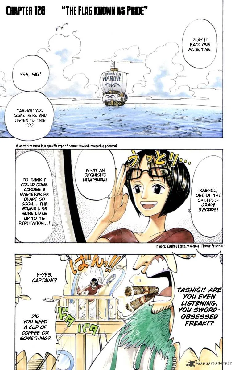 One Piece Chapter 128 page 1