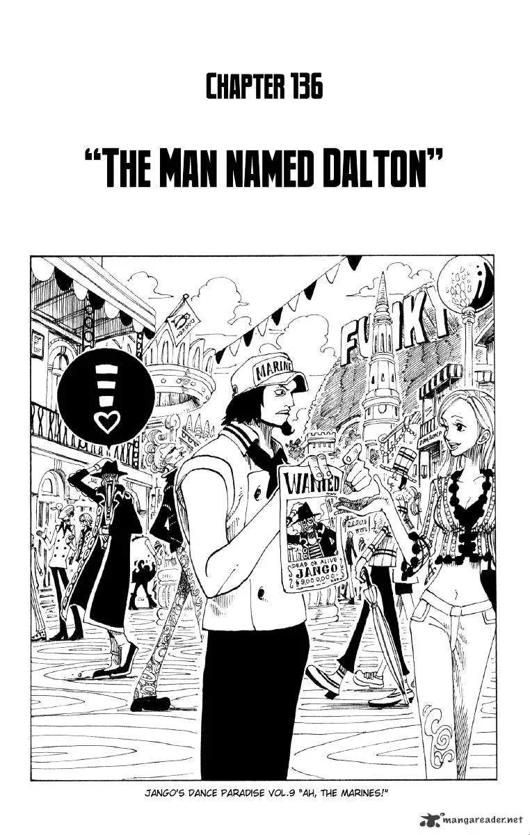One Piece Chapter 136 page 1