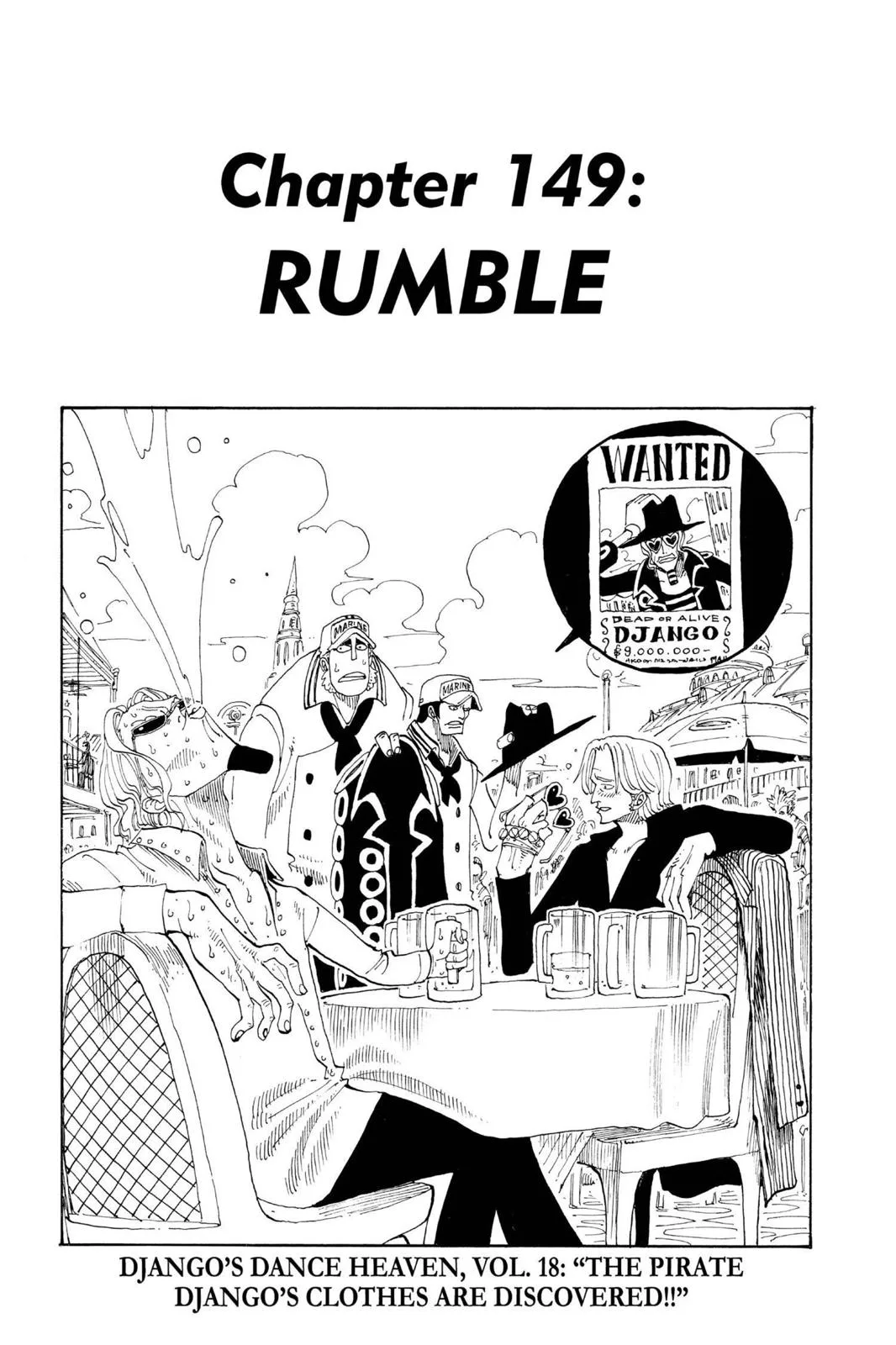 One Piece Chapter 149 page 1