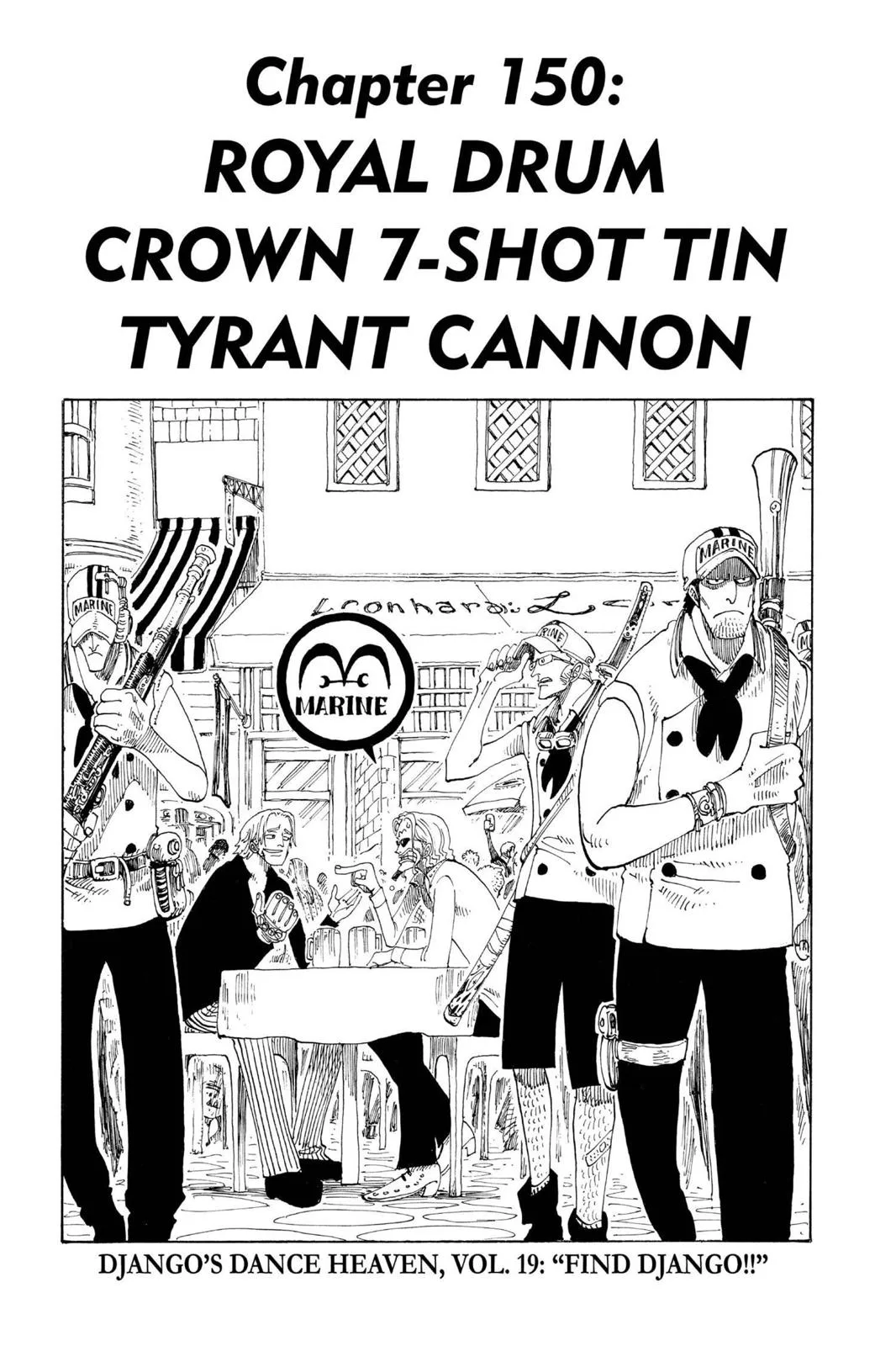 One Piece Chapter 150 page 1