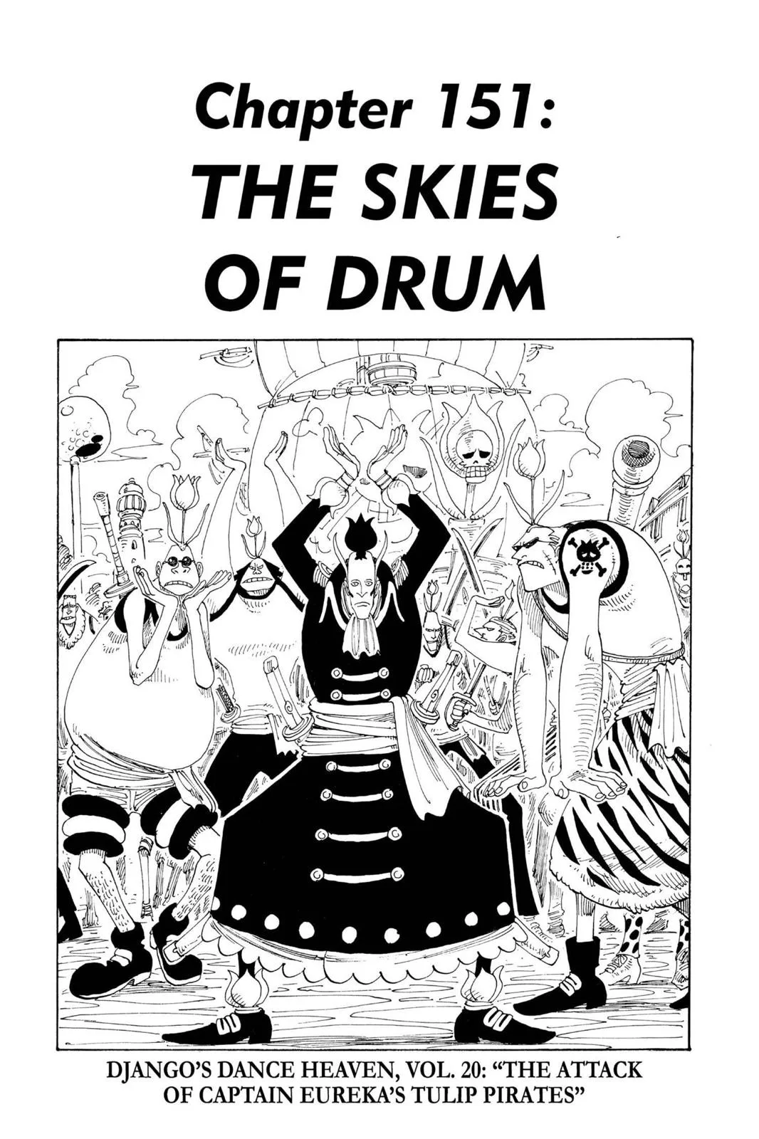 One Piece Chapter 151 page 1