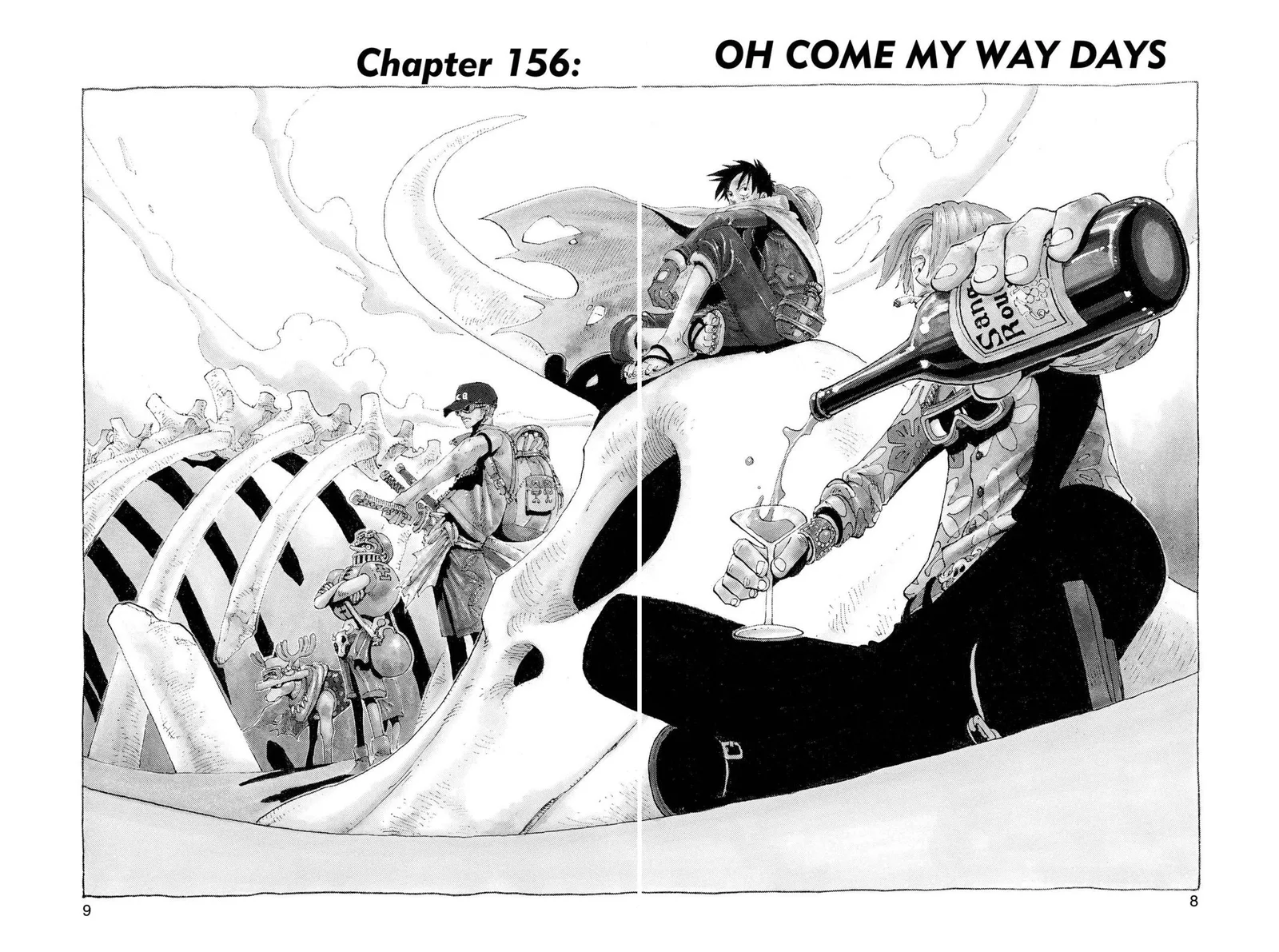 One Piece Chapter 156 page 8