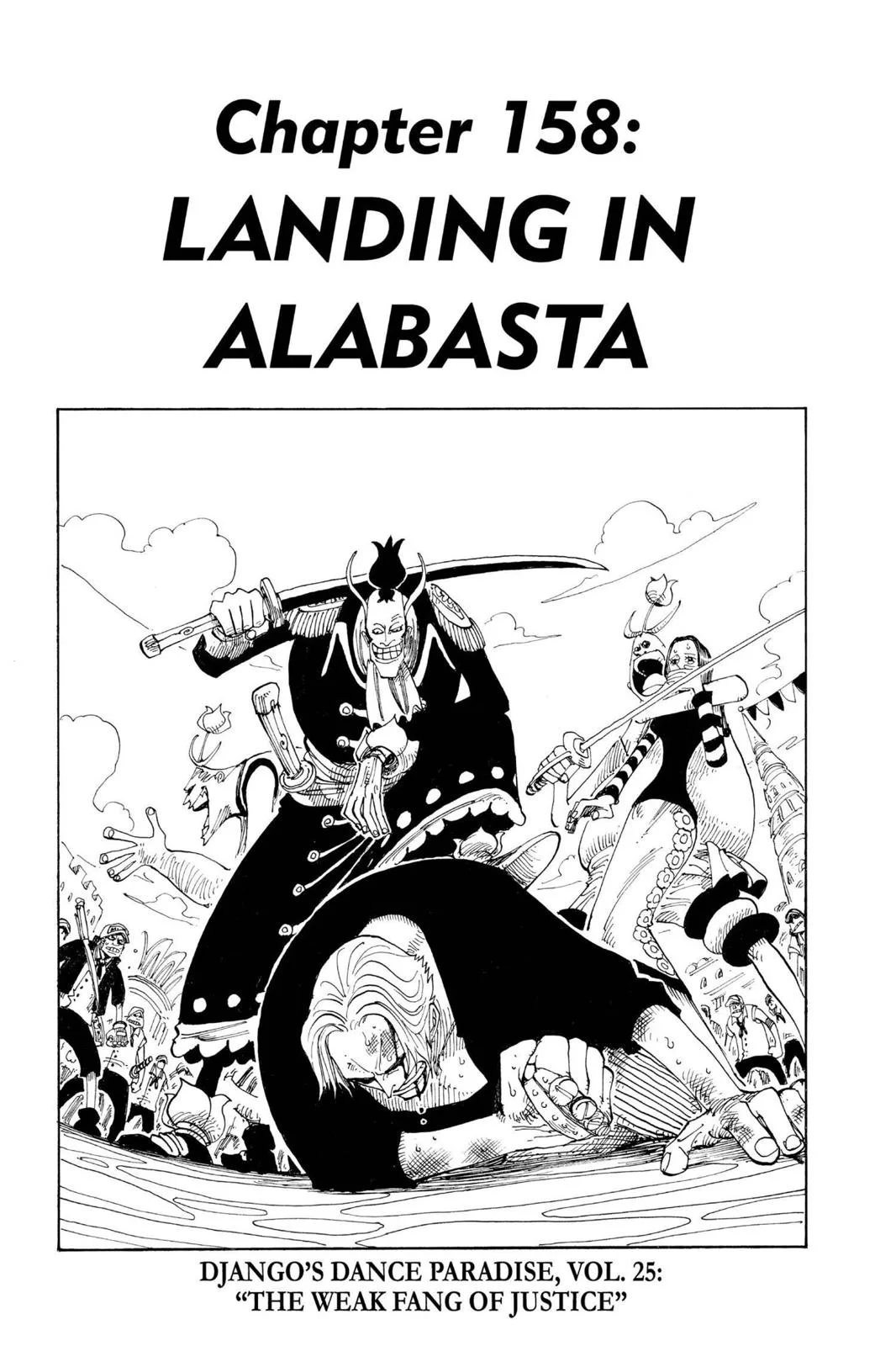 One Piece Chapter 158 page 1