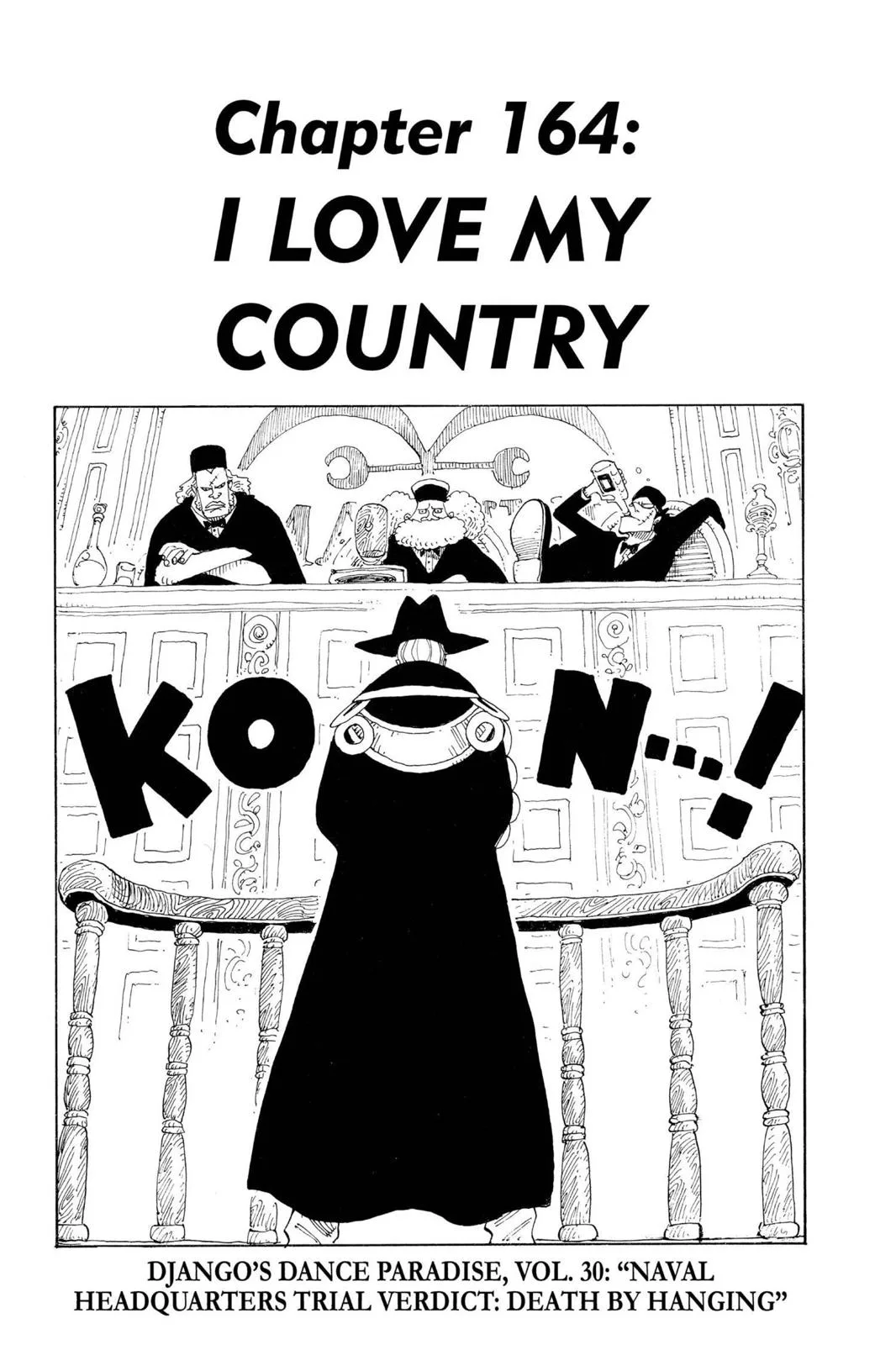 One Piece Chapter 164 page 1