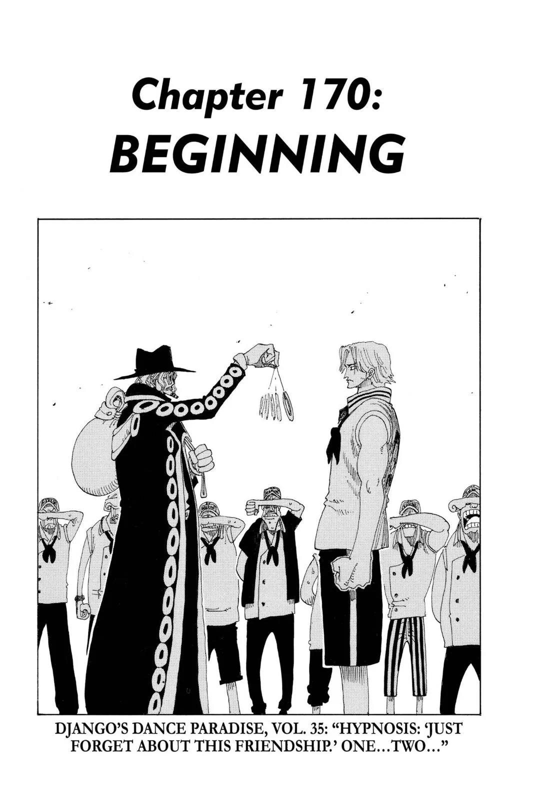 One Piece Chapter 170 page 1