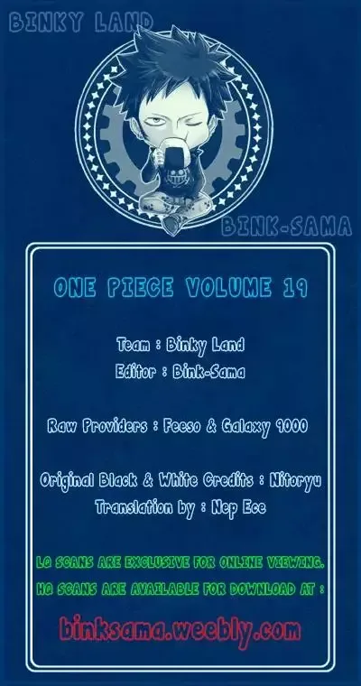 One Piece Chapter 174 page 1