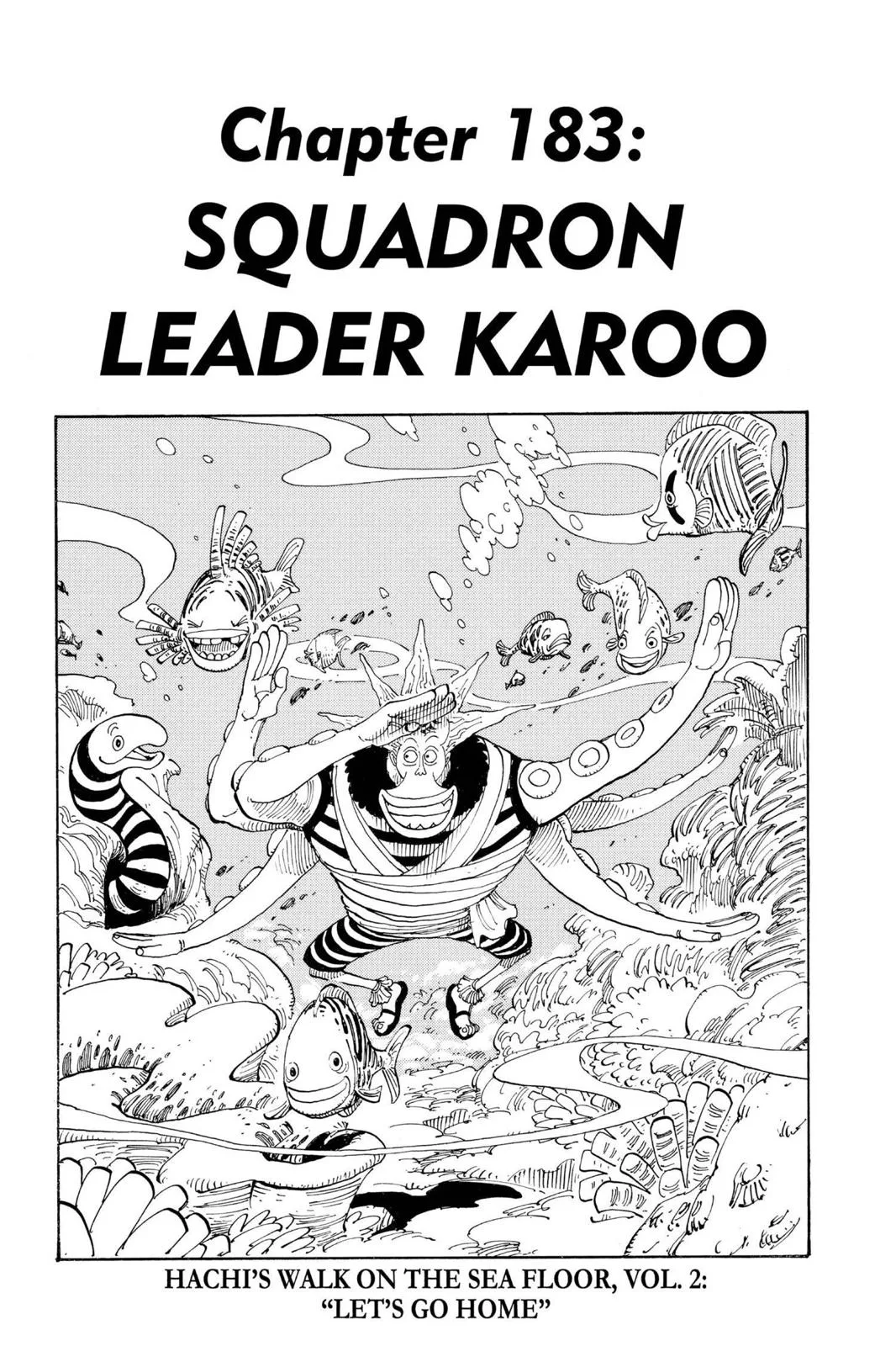 One Piece Chapter 183 page 1