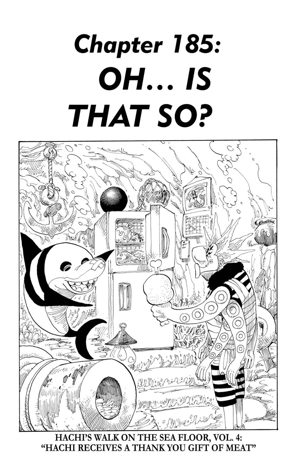 One Piece Chapter 185 page 1