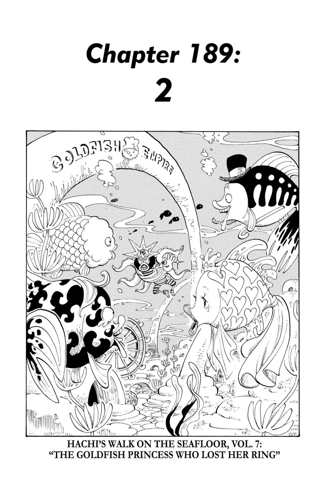 One Piece Chapter 189 page 1