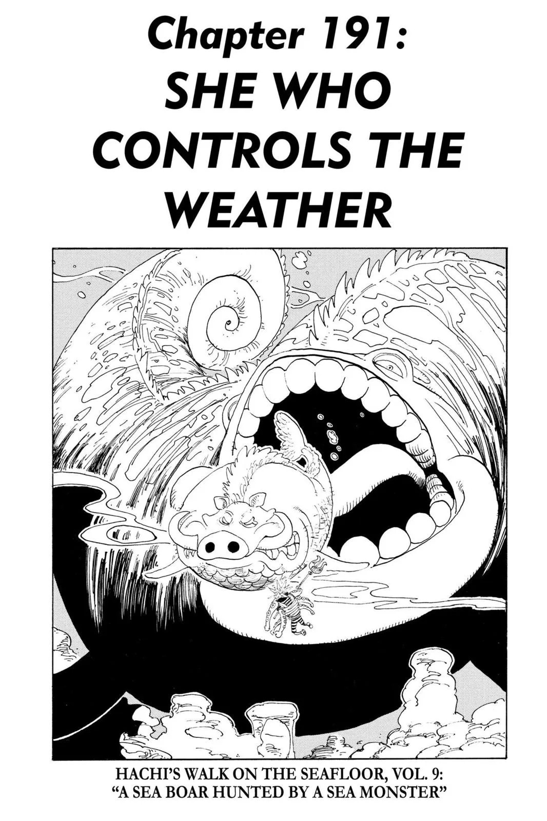 One Piece Chapter 191 page 1