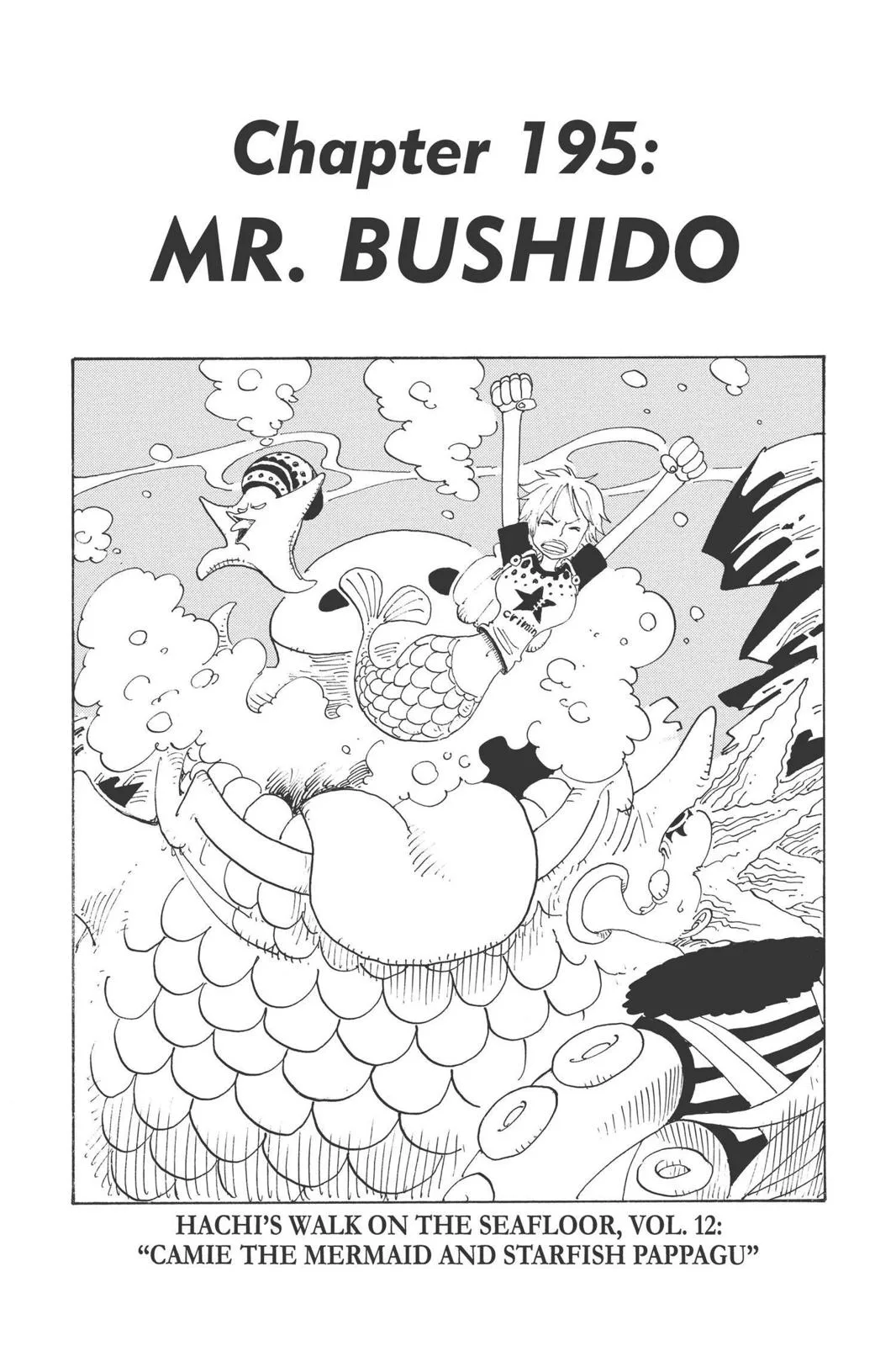 One Piece Chapter 195 page 1