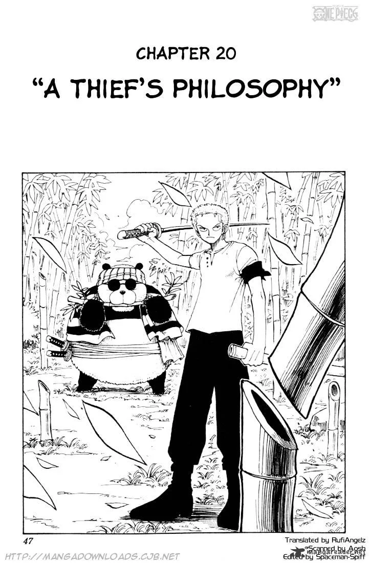 One Piece Chapter 20 page 1