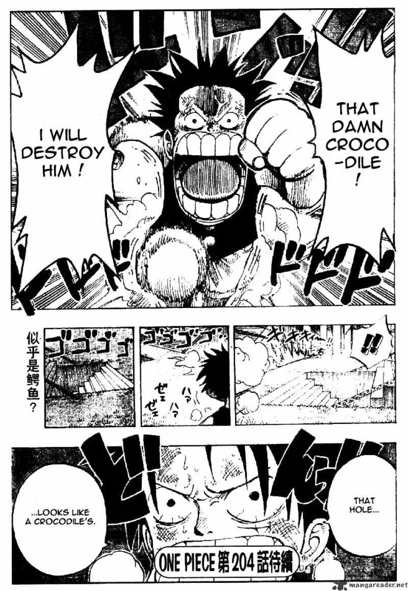 One Piece Chapter 203 page 19