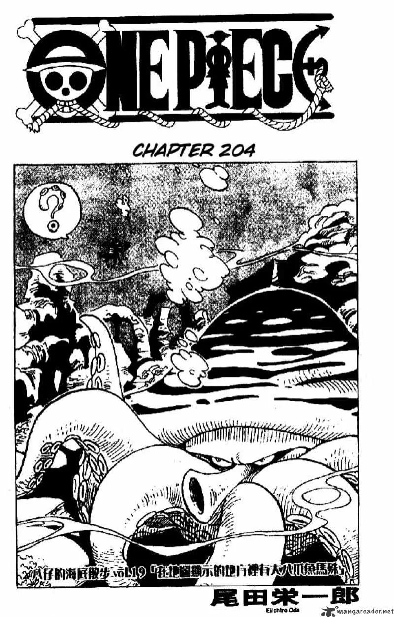 One Piece Chapter 204 page 1