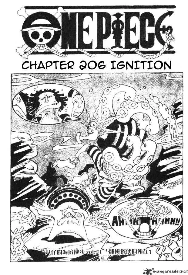 One Piece Chapter 206 page 1