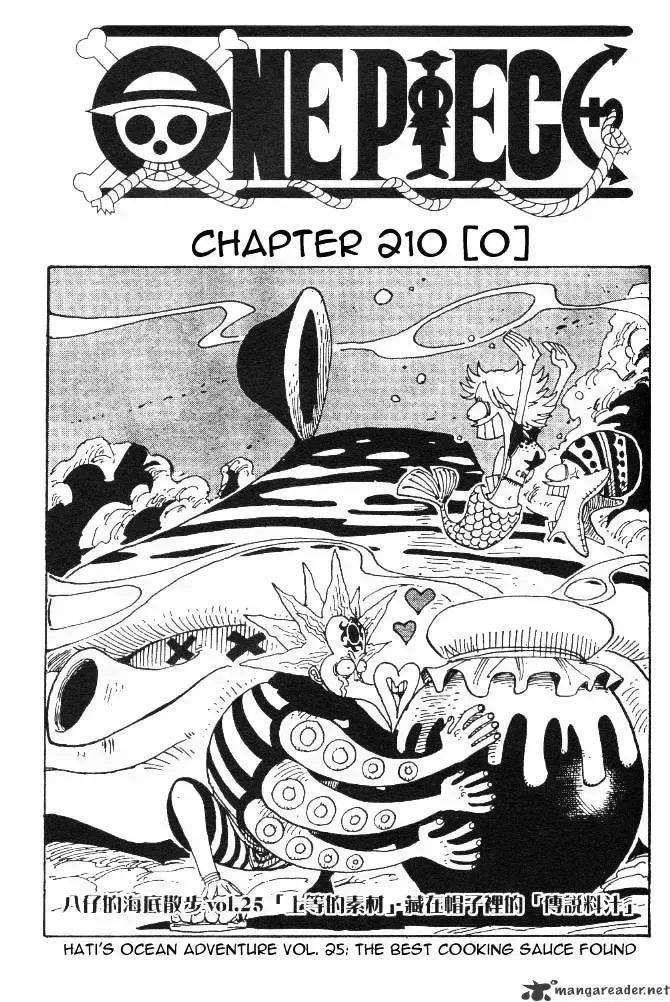 One Piece Chapter 210.3 page 1