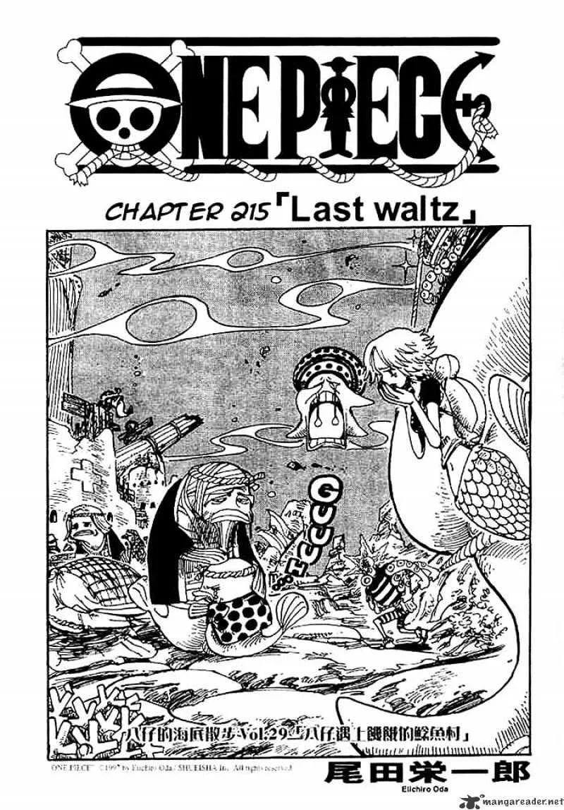 One Piece Chapter 215 page 1
