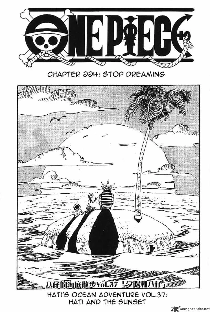 One Piece Chapter 224 page 1