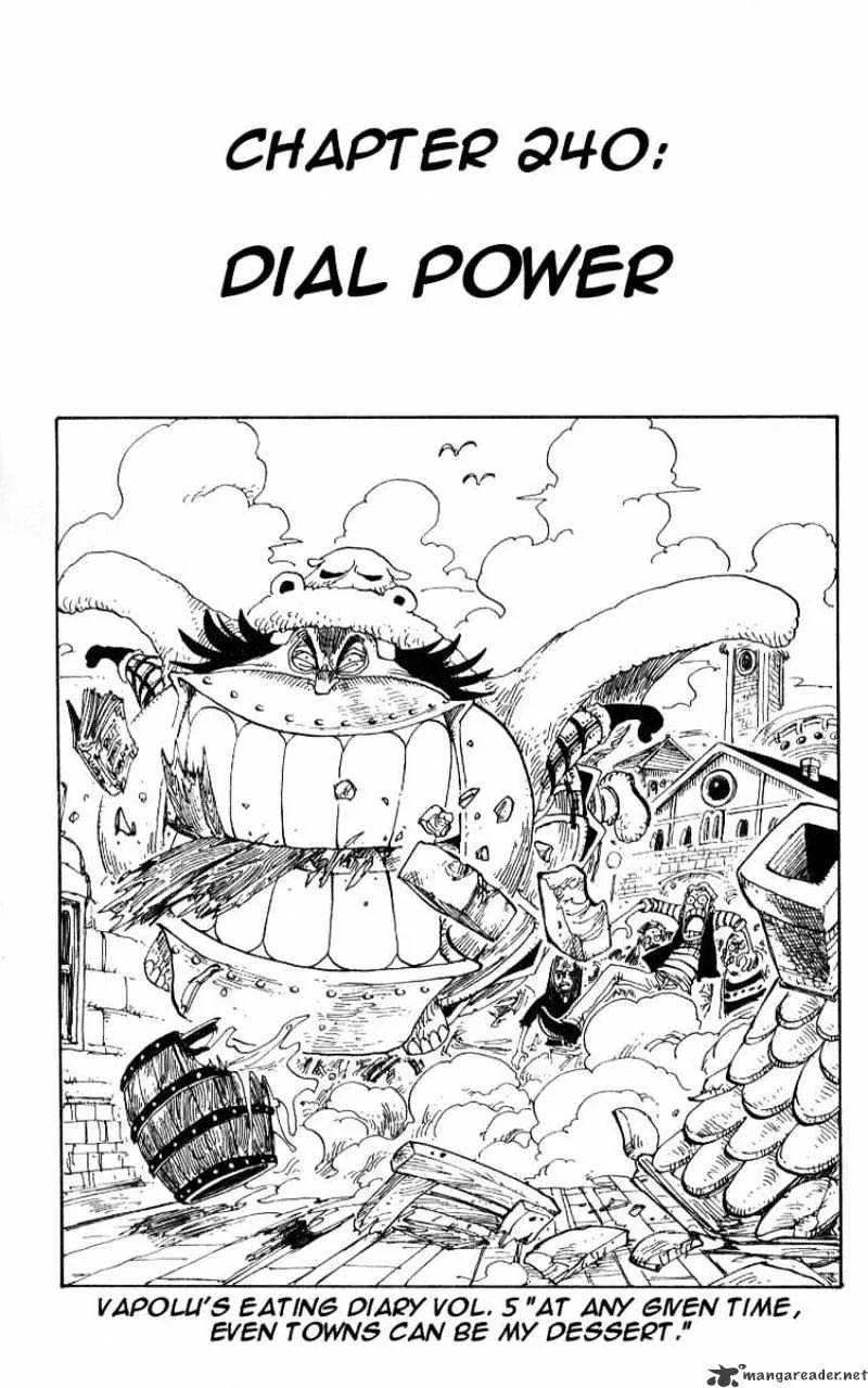 One Piece Chapter 240 page 1