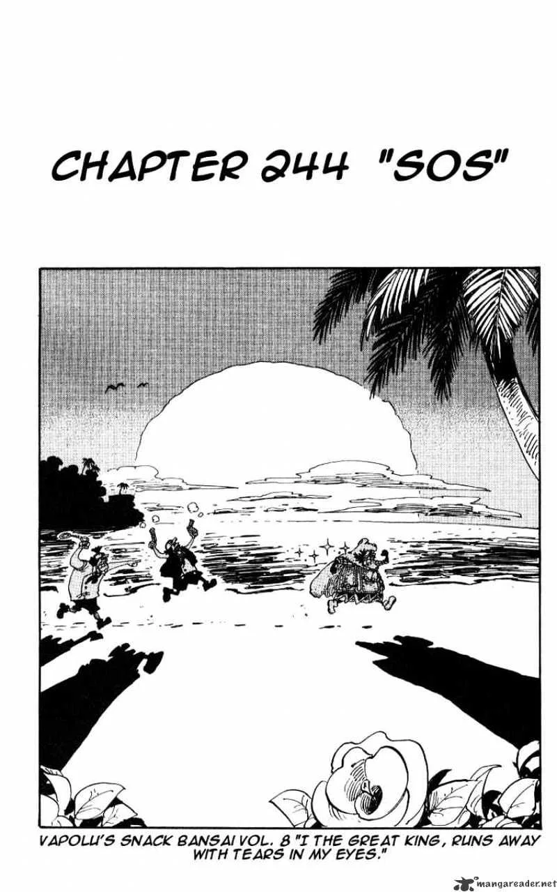 One Piece Chapter 244 page 1