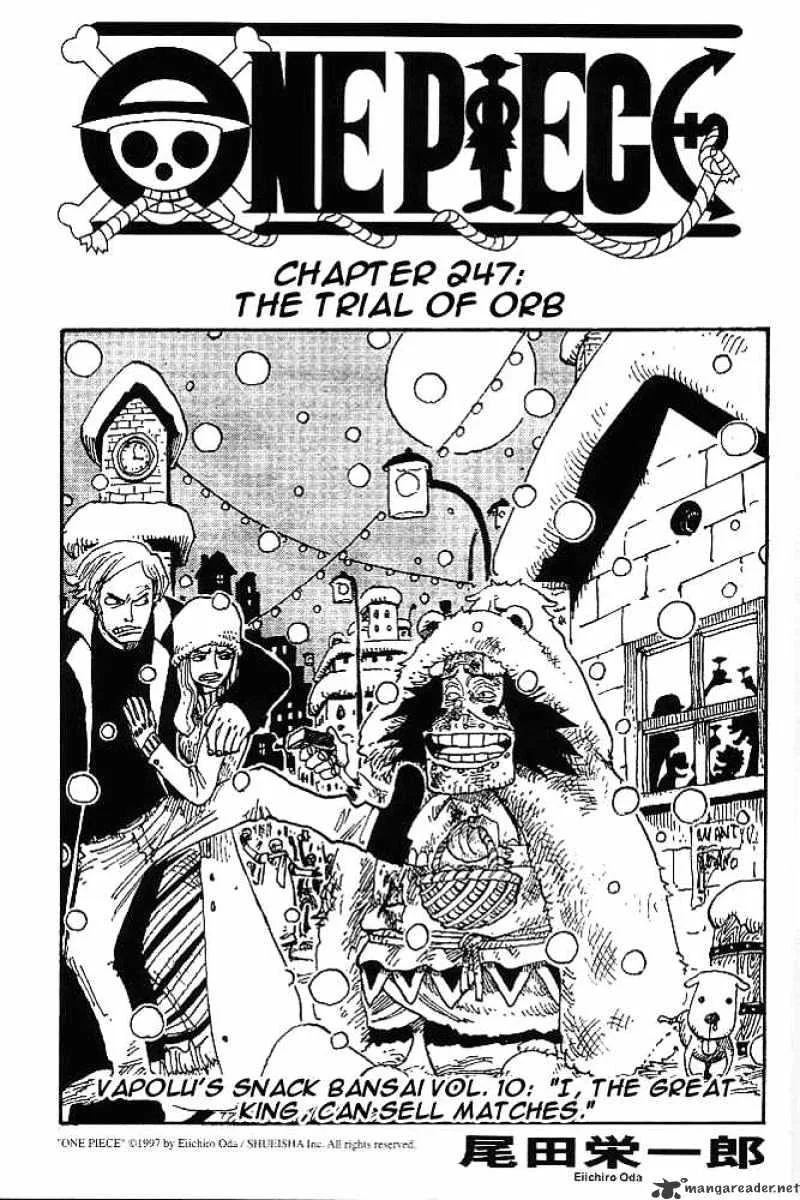 One Piece Chapter 247 page 1