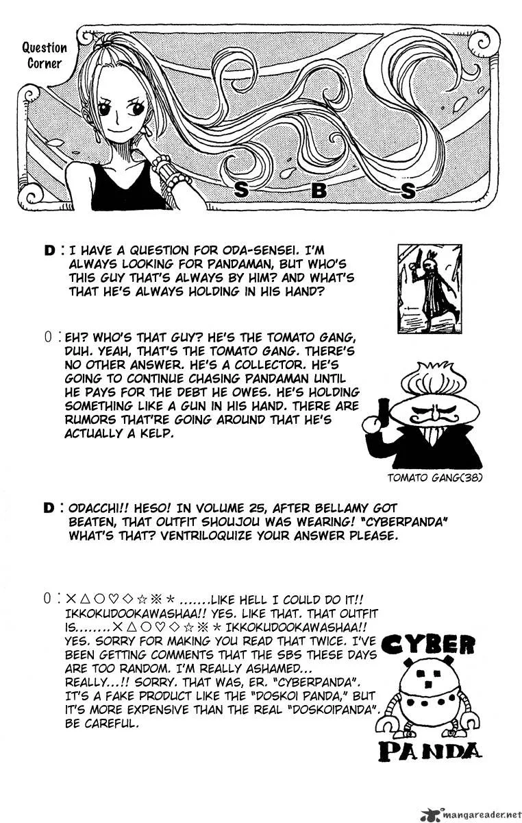 One Piece Chapter 249 page 19