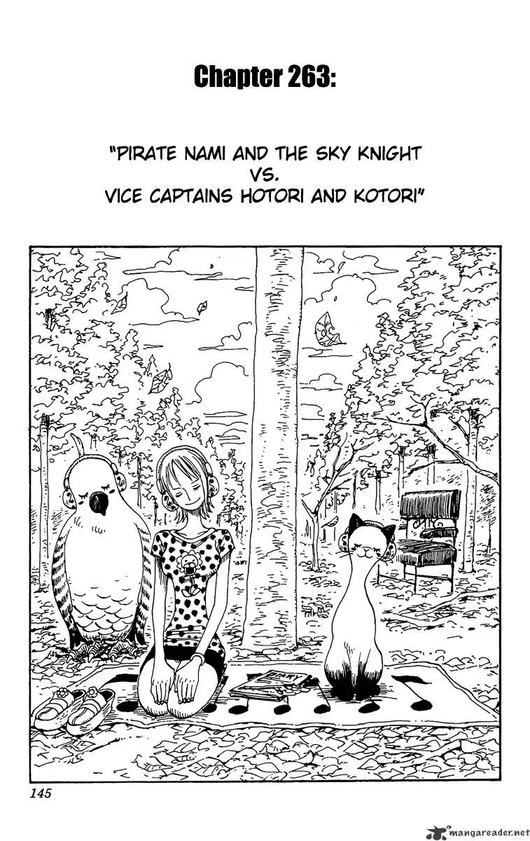 One Piece Chapter 263 page 1